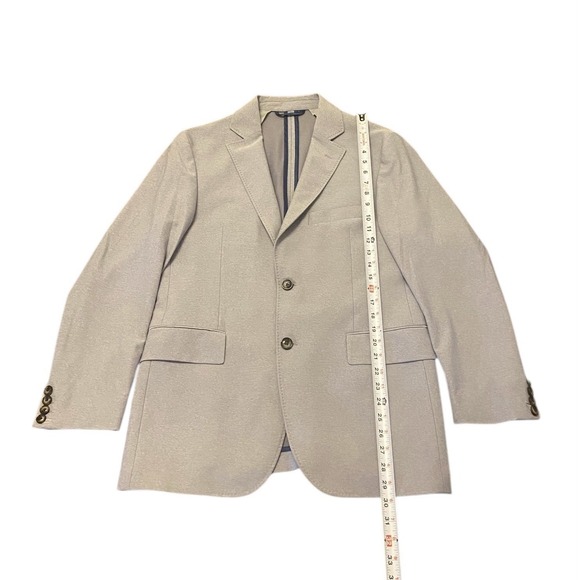 Vineyard Vines Mens Gray & Blue Performance‎ Sportcoat Blazer 38R - Picture 4 of 8